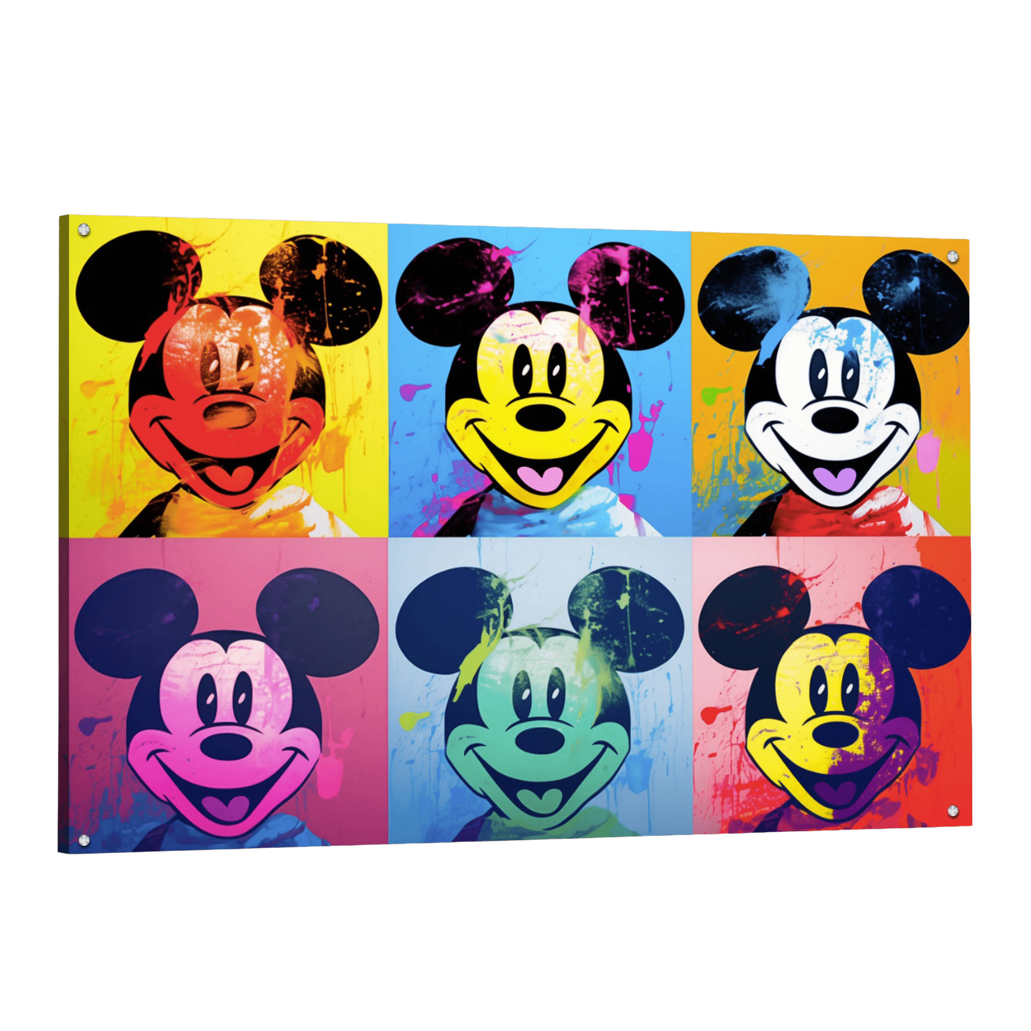 Tableau Mickey Pop Art - La Maison Du Tableau