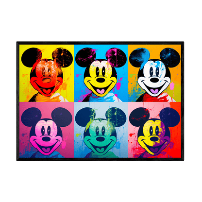 Tableau Mickey Pop Art - La Maison Du Tableau