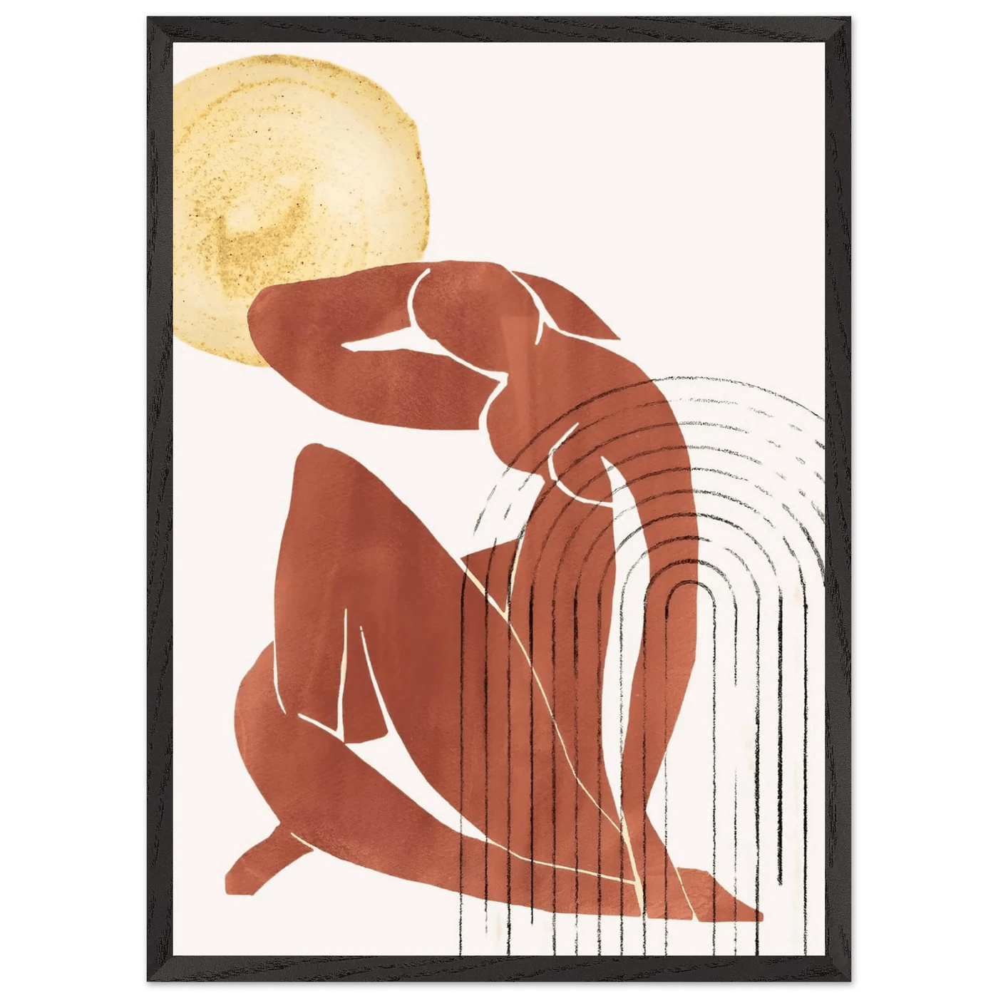 Tableau Minimaliste Bohème - La Maison Du Tableau