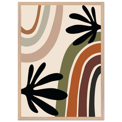 Tableau Minimaliste Botanique Moderne - La Maison Du Tableau