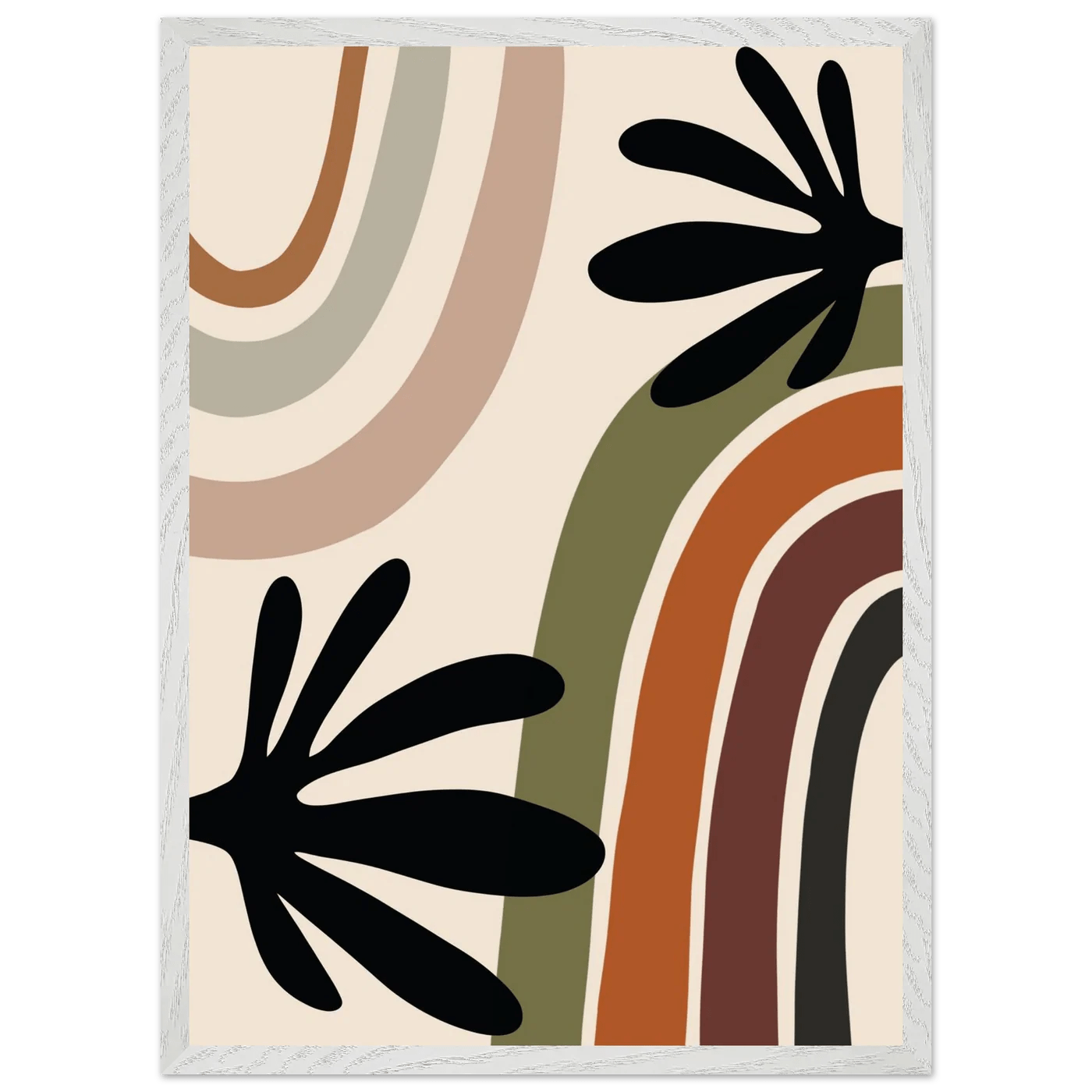 Tableau Minimaliste Botanique Moderne - La Maison Du Tableau