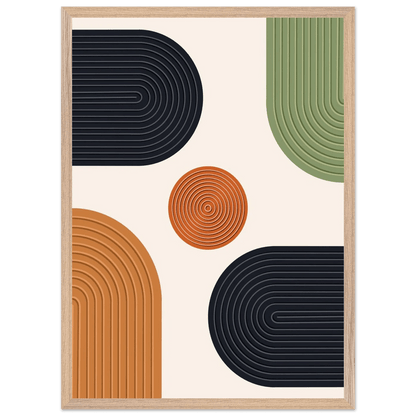 Tableau Minimaliste Convergence - La Maison Du Tableau