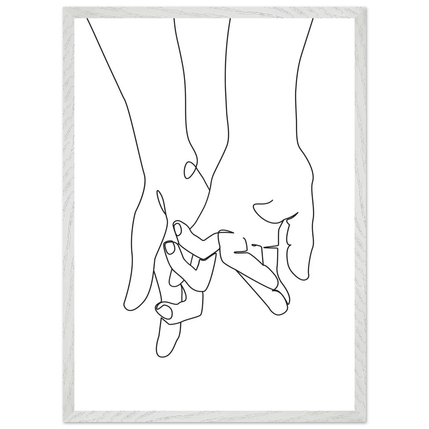 Tableau Minimaliste Couple - La Maison Du Tableau