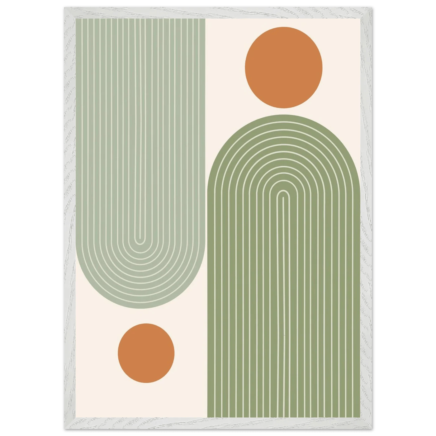 Tableau Minimaliste Courbes Apaisantes - La Maison Du Tableau