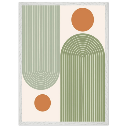 Tableau Minimaliste Courbes Apaisantes - La Maison Du Tableau