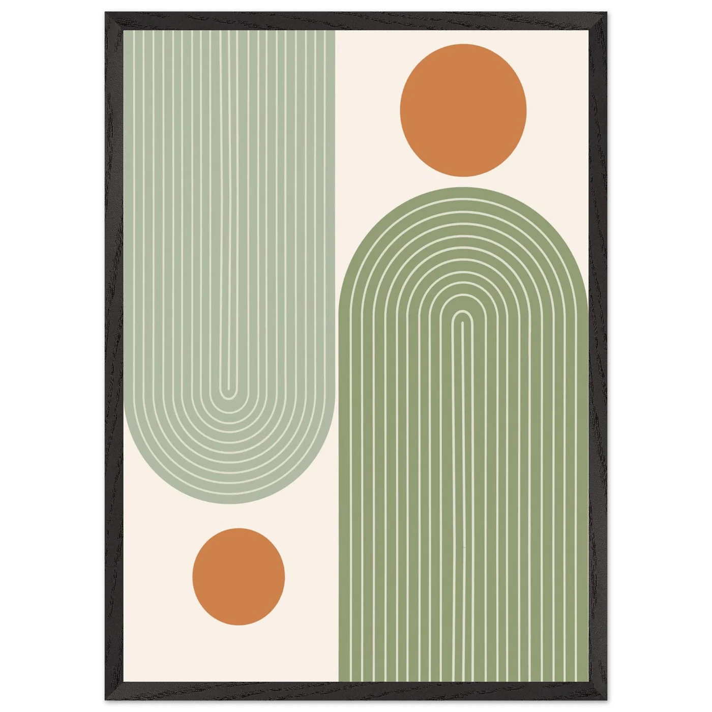 Tableau Minimaliste Courbes Apaisantes - La Maison Du Tableau