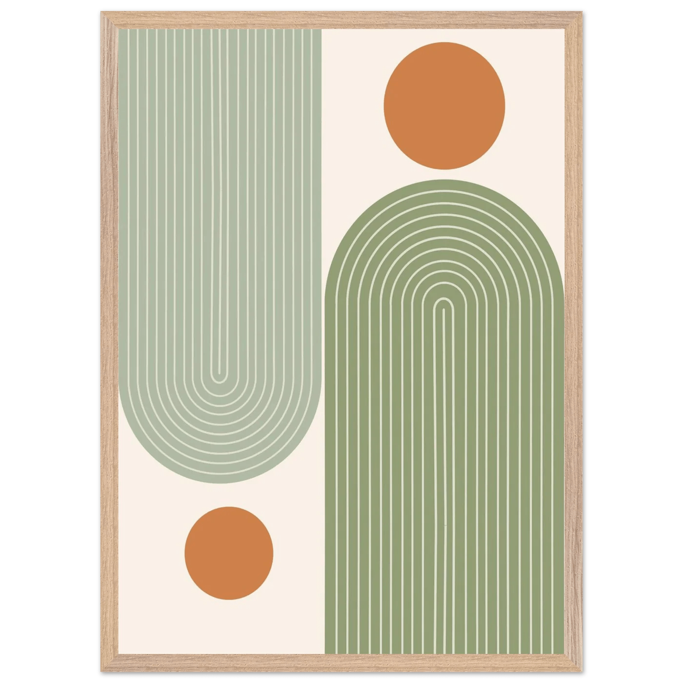 Tableau Minimaliste Courbes Apaisantes - La Maison Du Tableau