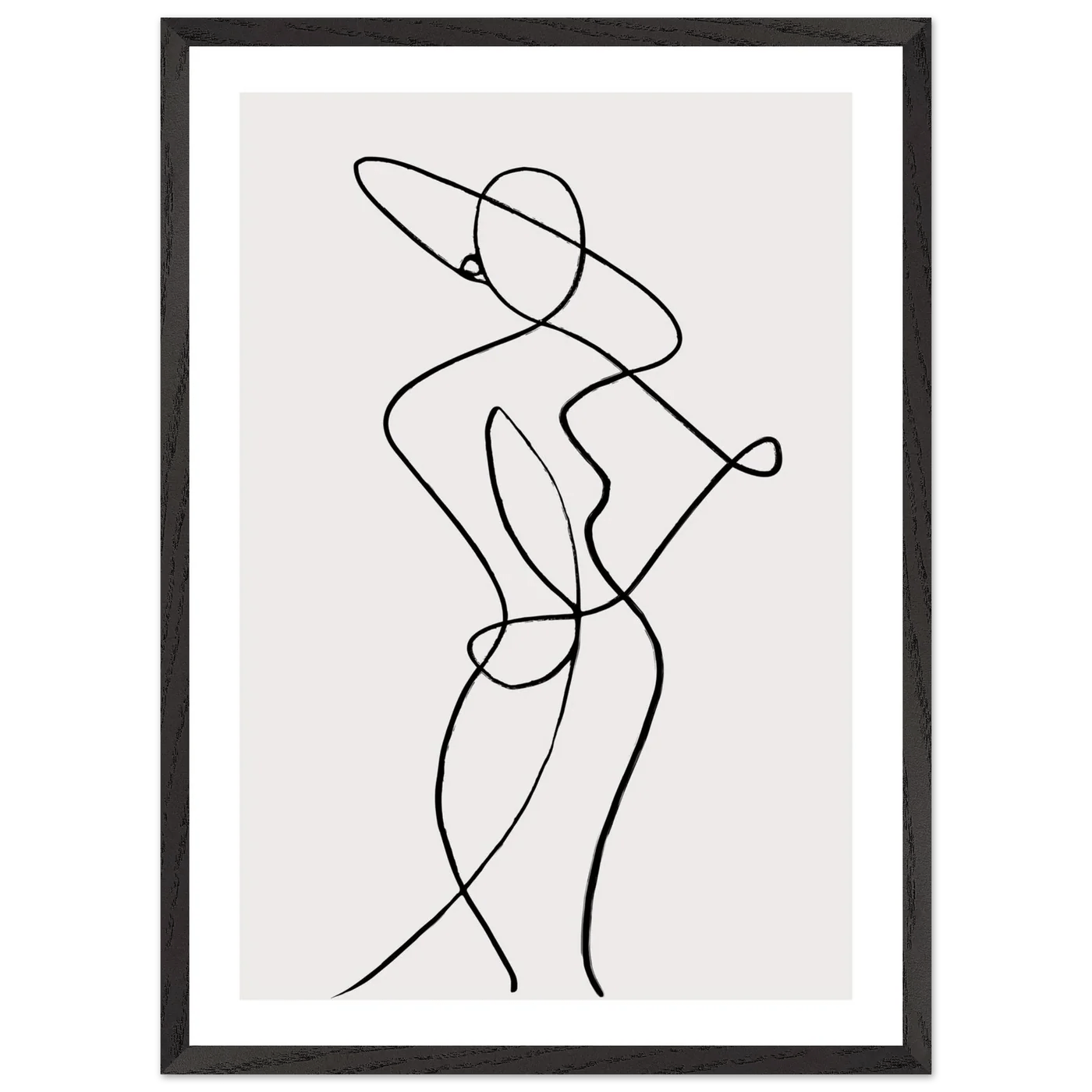 Tableau Minimaliste Femme - La Maison Du Tableau