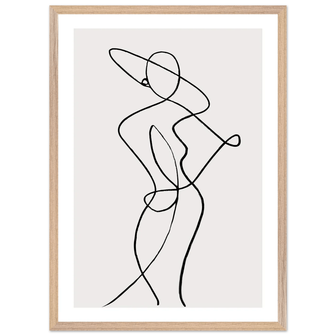 Tableau Minimaliste Femme - La Maison Du Tableau
