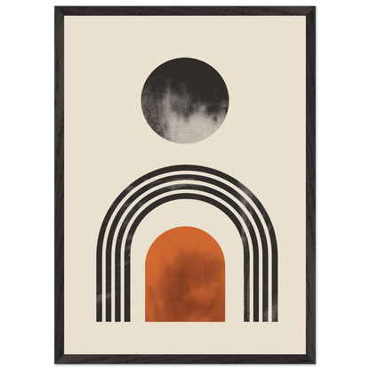 Tableau Minimaliste Harmonie Terracotta - La Maison Du Tableau