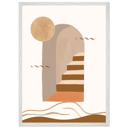 Tableau Minimaliste Passage Bohème - La Maison Du Tableau