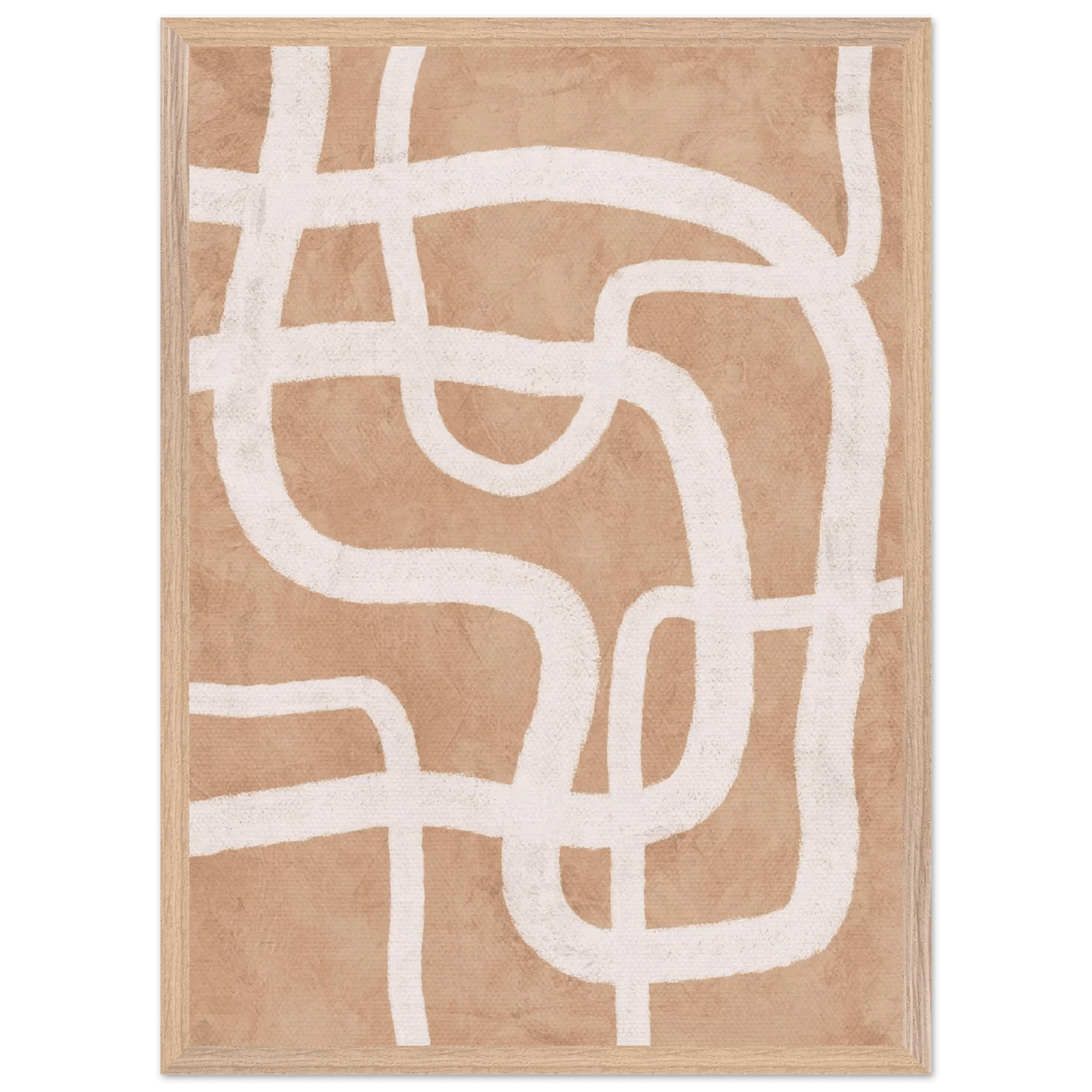 Tableau Minimaliste Terracotta - La Maison Du Tableau