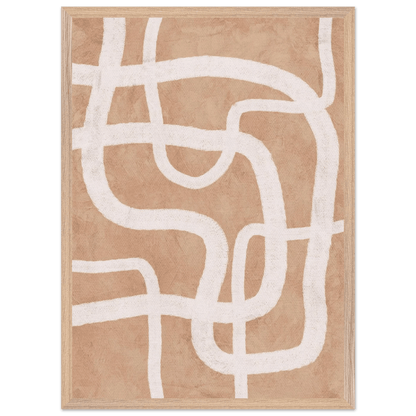 Tableau Minimaliste Terracotta - La Maison Du Tableau