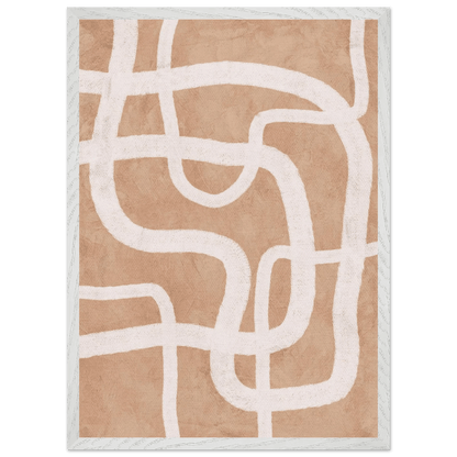 Tableau Minimaliste Terracotta - La Maison Du Tableau