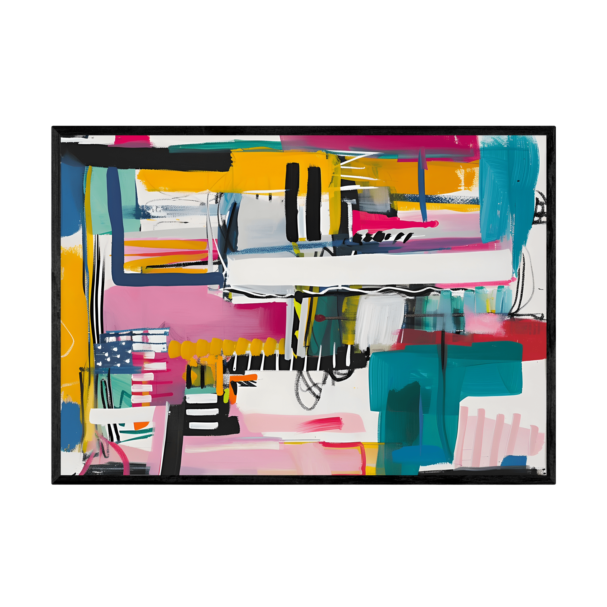 Tableau Moderne Abstrait - La Maison Du Tableau