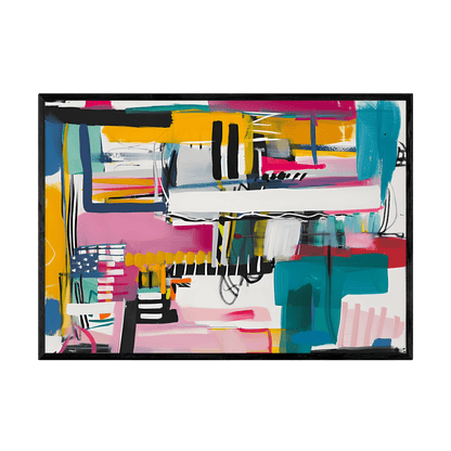 Tableau Moderne Abstrait - La Maison Du Tableau