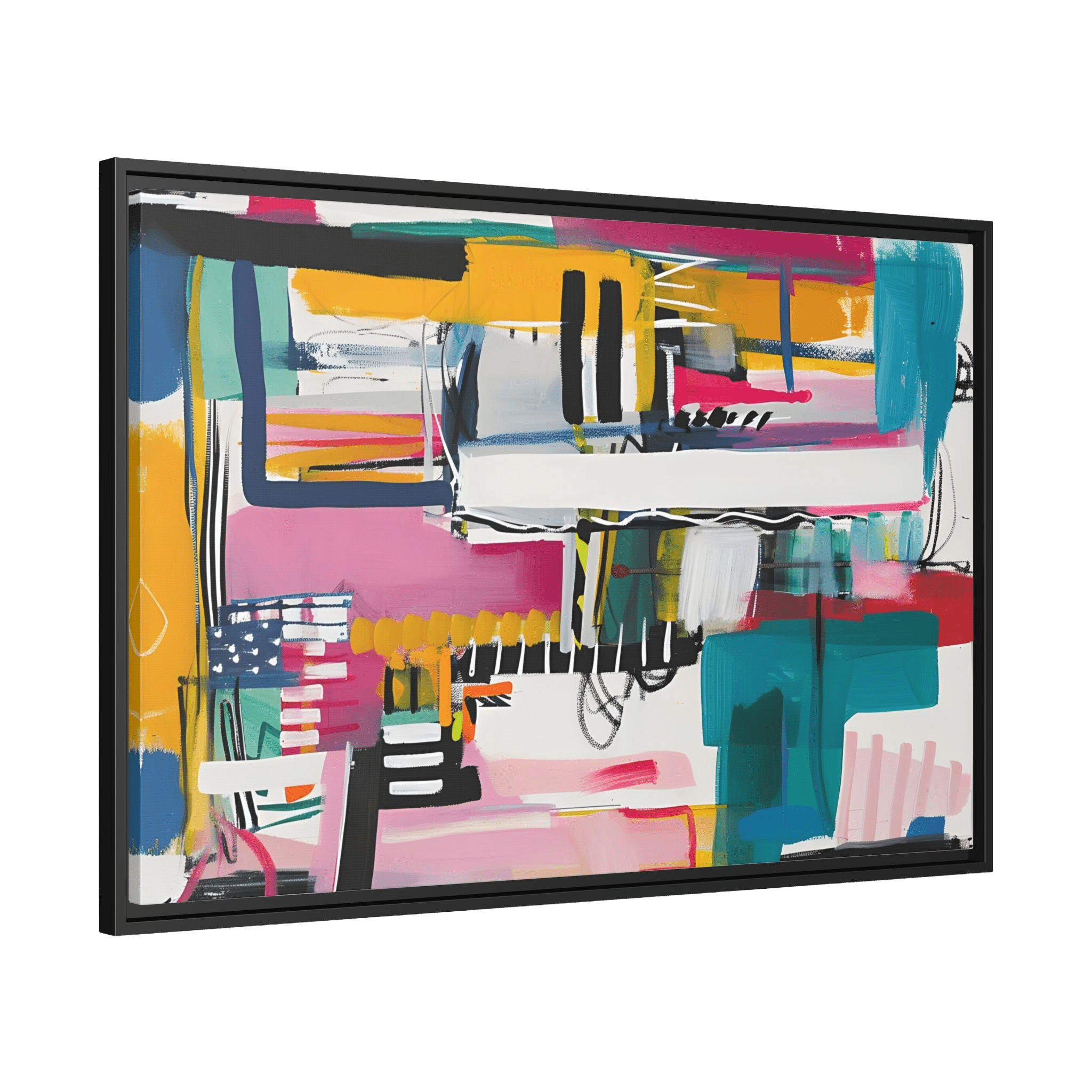 Tableau Moderne Abstrait - La Maison Du Tableau