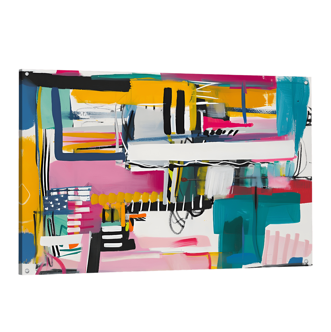 Tableau Moderne Abstrait - La Maison Du Tableau