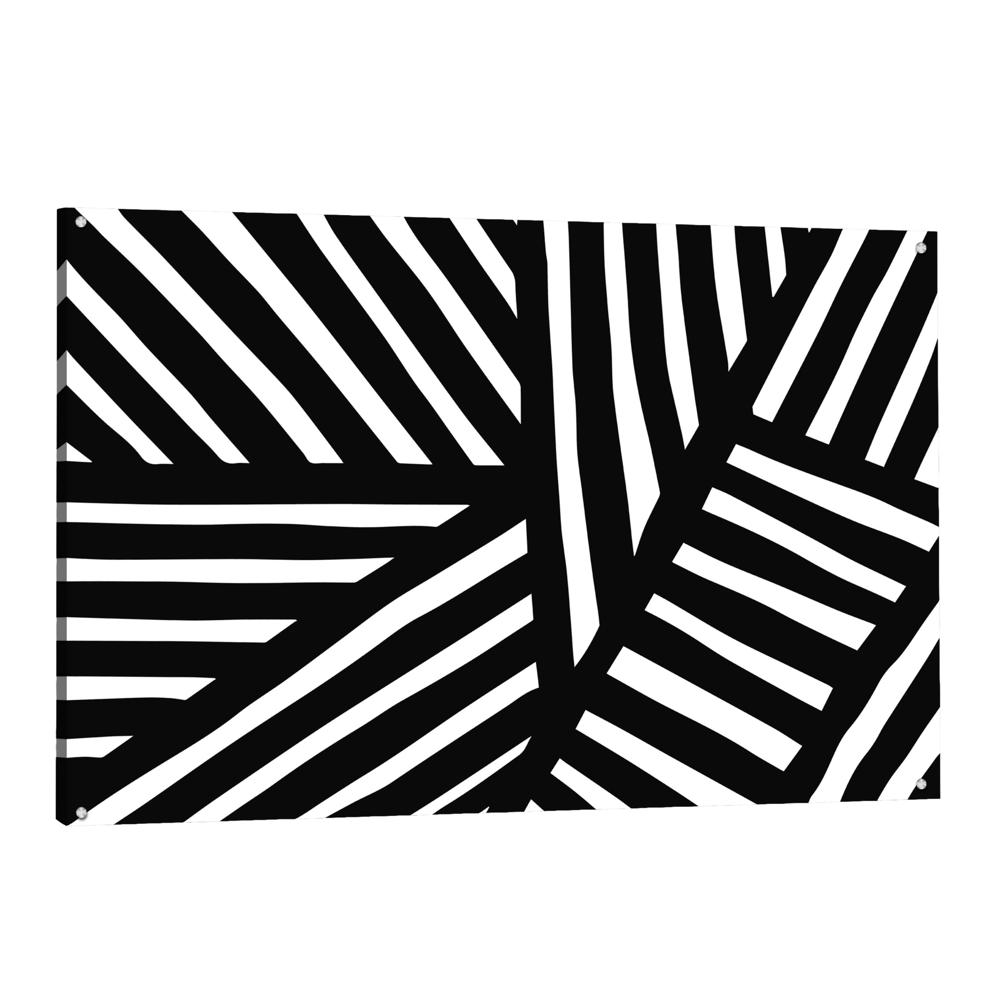 Tableau Moderne Noir et Blanc - La Maison Du Tableau