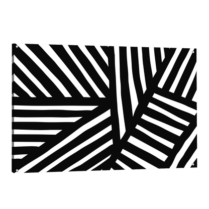 Tableau Moderne Noir et Blanc - La Maison Du Tableau