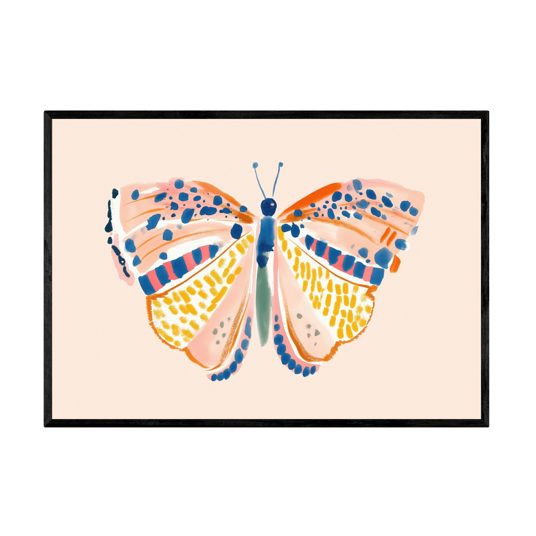 Tableau Moderne Papillon - La Maison Du Tableau