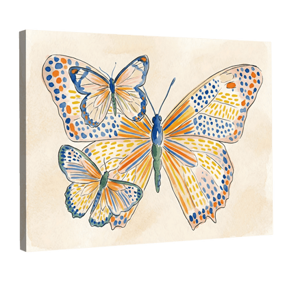 Tableau Moderne Papillons - La Maison Du Tableau