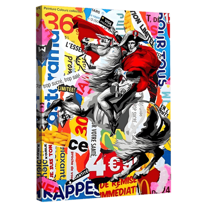 Tableau Napoléon Pop Art - La Maison Du Tableau
