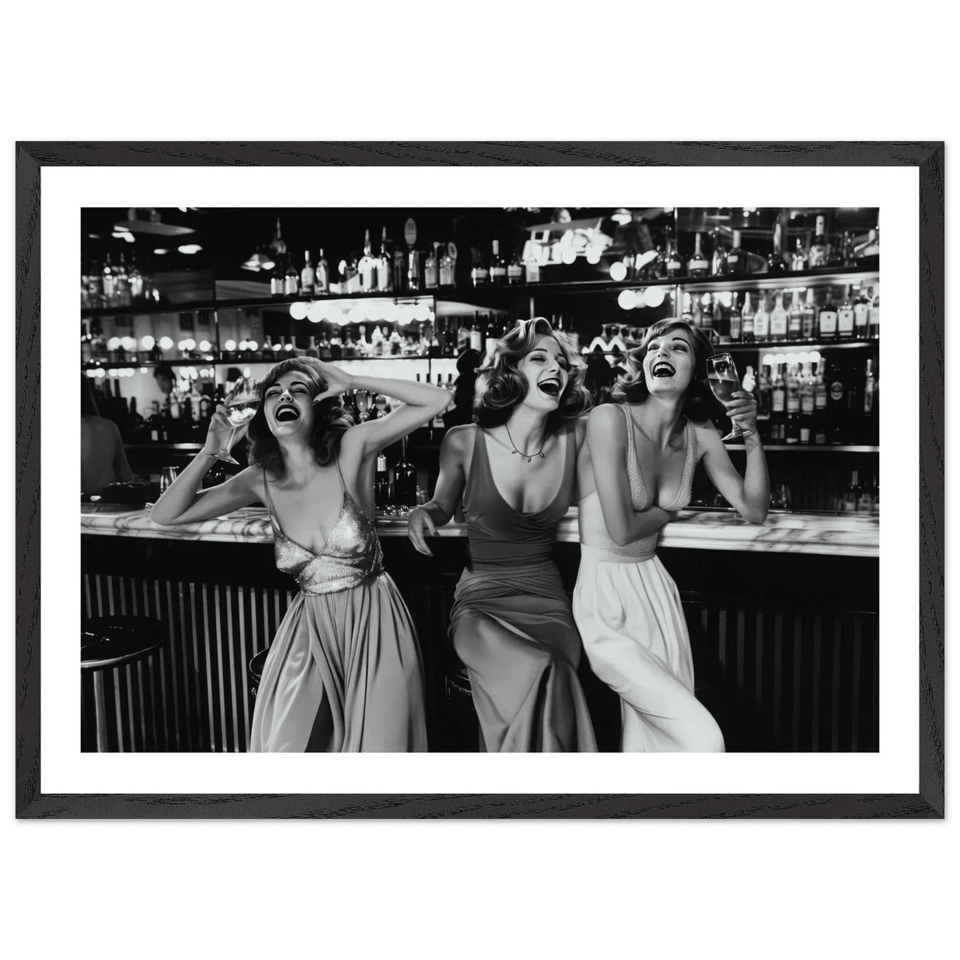 Tableau Noir et Blanc Femmes - La Maison Du Tableau