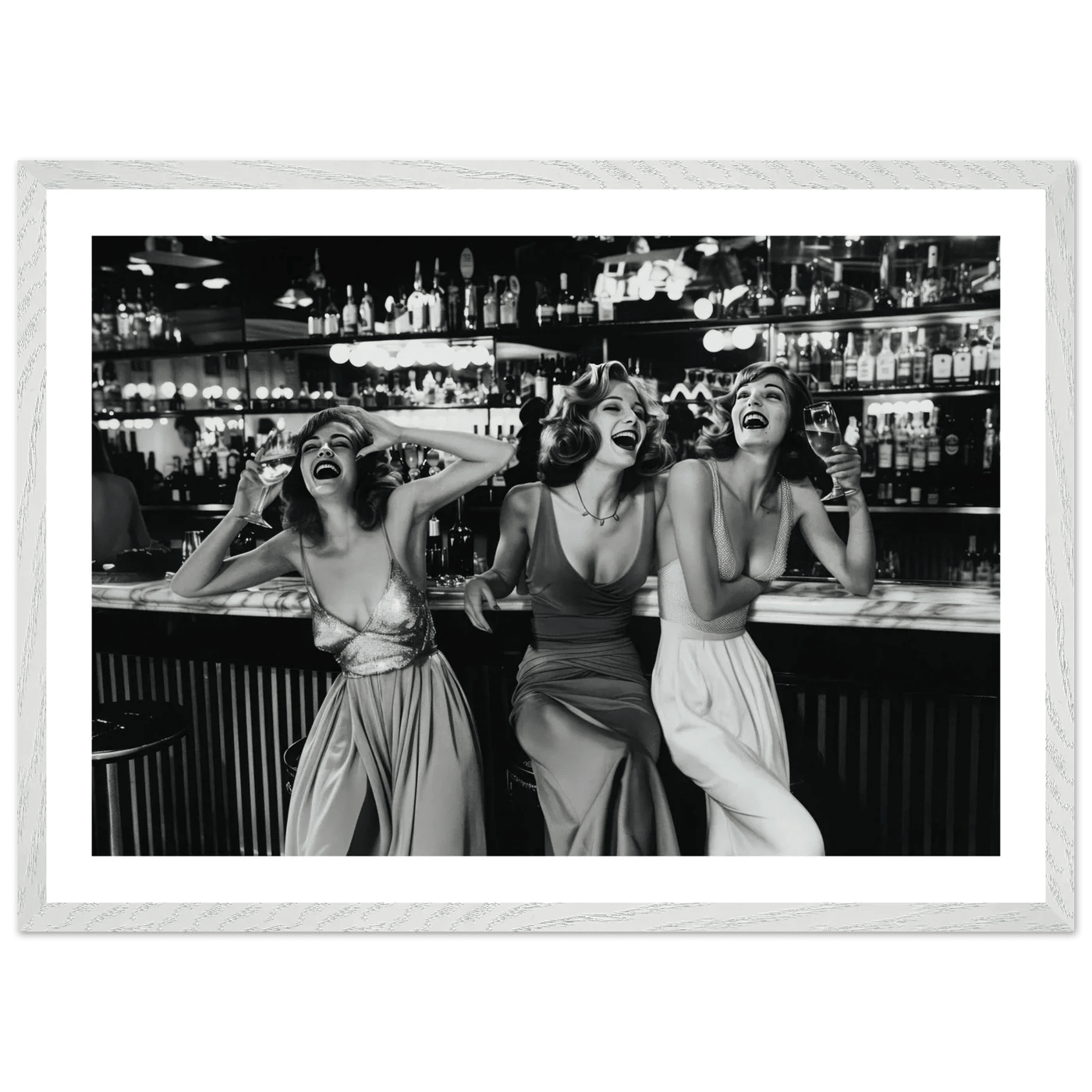 Tableau Noir et Blanc Femmes - La Maison Du Tableau