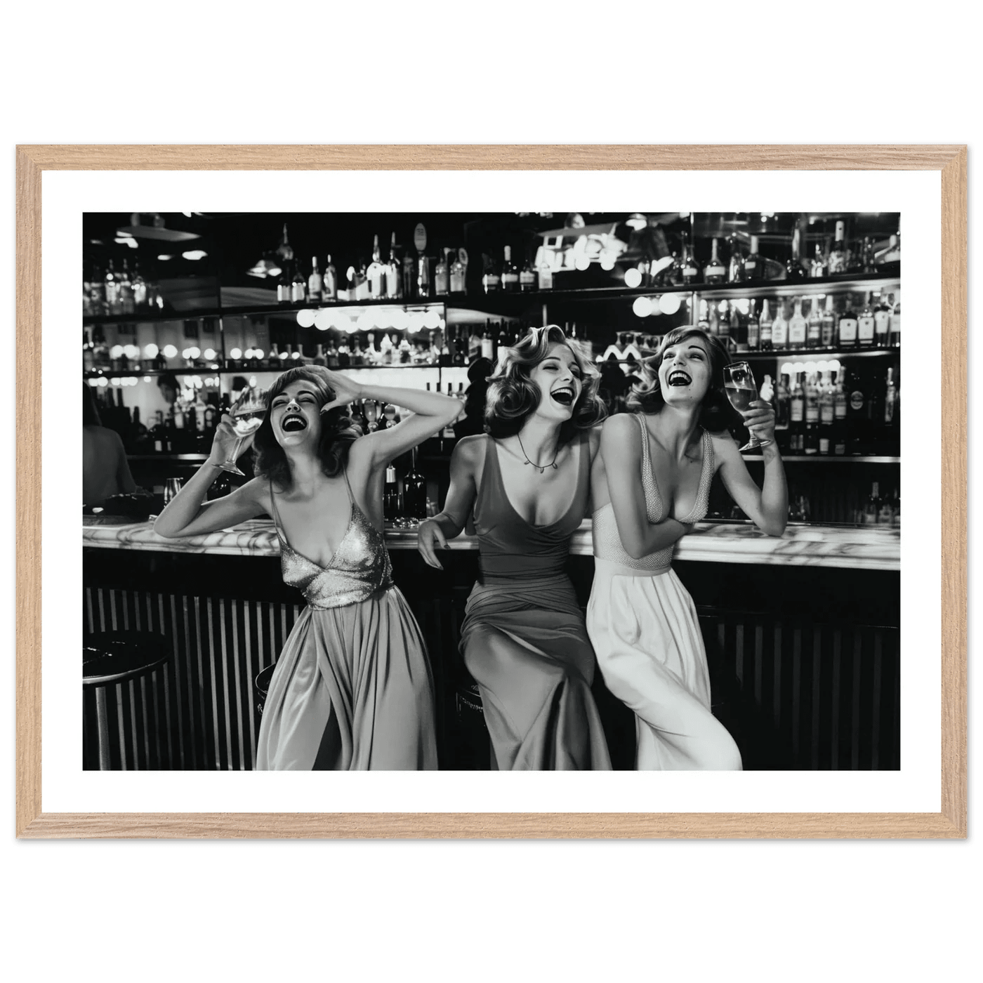 Tableau Noir et Blanc Femmes - La Maison Du Tableau