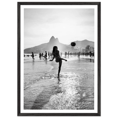 Tableau Noir et Blanc Ipanema - La Maison Du Tableau