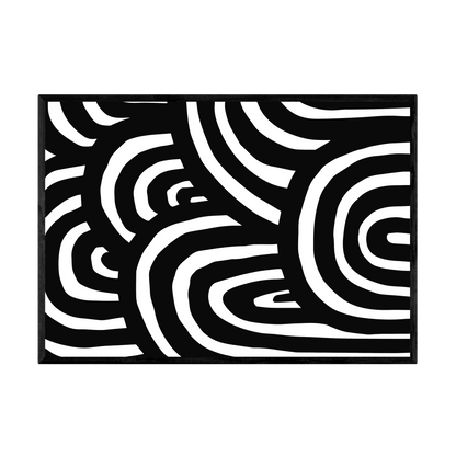 Tableau Noir et Blanc Moderne - La Maison Du Tableau