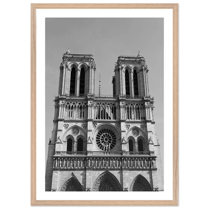 Tableau Noir et Blanc Notre - Dame de Paris - La Maison Du Tableau
