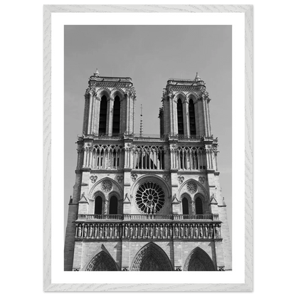 Tableau Noir et Blanc Notre - Dame de Paris - La Maison Du Tableau