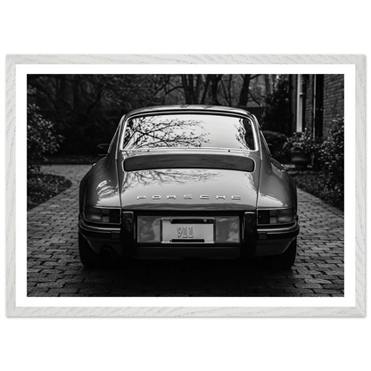 Tableau Noir et Blanc Porsche 911 Classique - La Maison Du Tableau