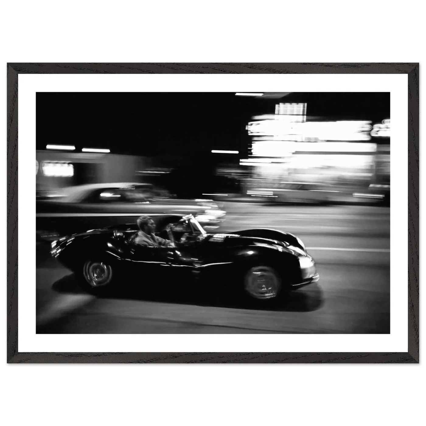 Tableau Noir et Blanc Steve McQueen - La Maison Du Tableau