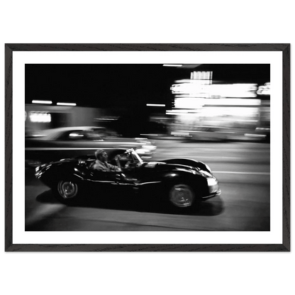 Tableau Noir et Blanc Steve McQueen - La Maison Du Tableau