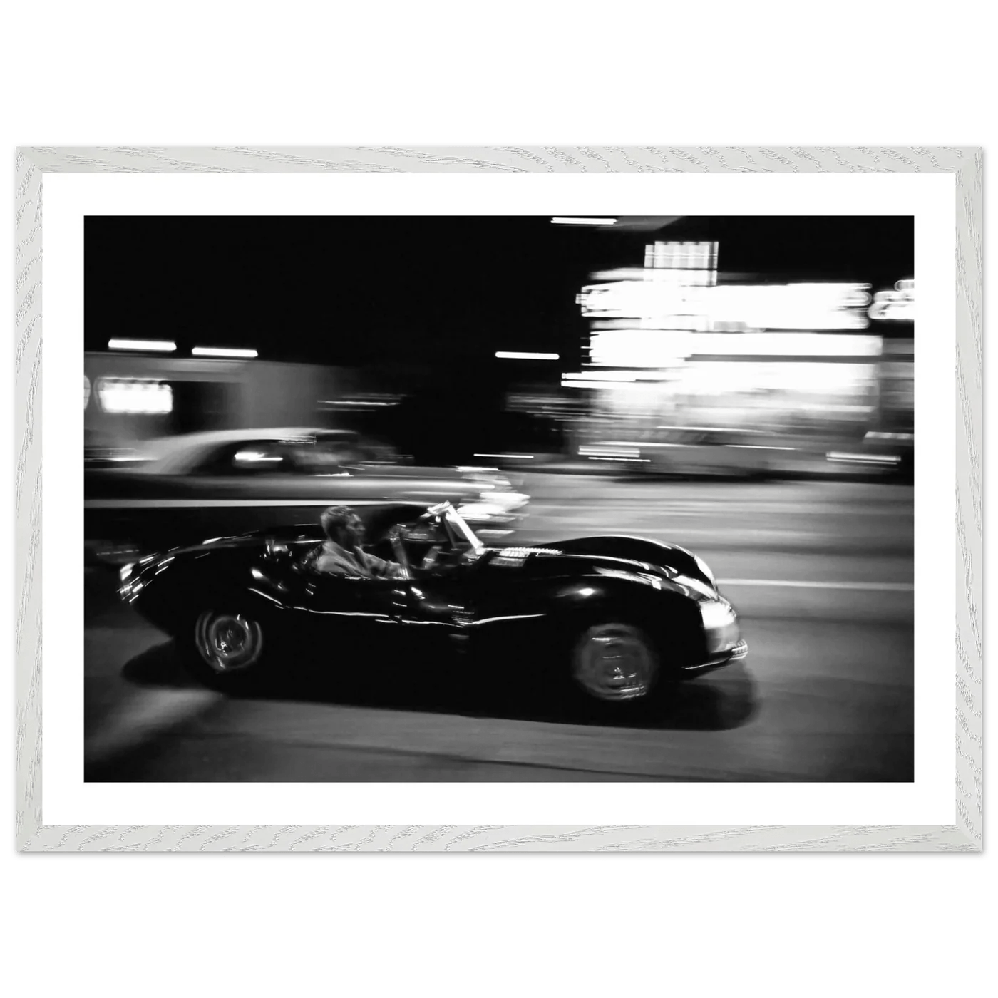 Tableau Noir et Blanc Steve McQueen - La Maison Du Tableau