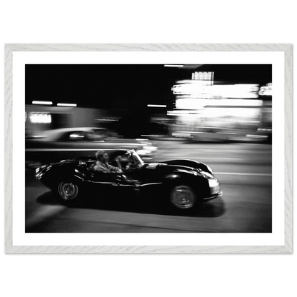 Tableau Noir et Blanc Steve McQueen - La Maison Du Tableau