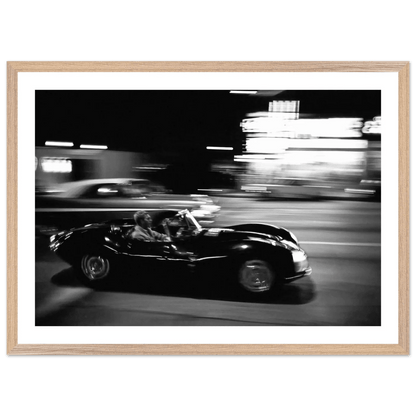 Tableau Noir et Blanc Steve McQueen - La Maison Du Tableau