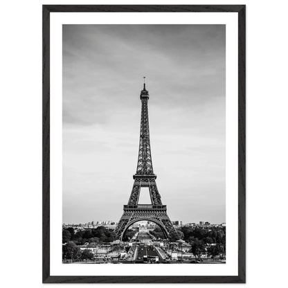 Tableau Noir et Blanc Tour Eiffel - La Maison Du Tableau
