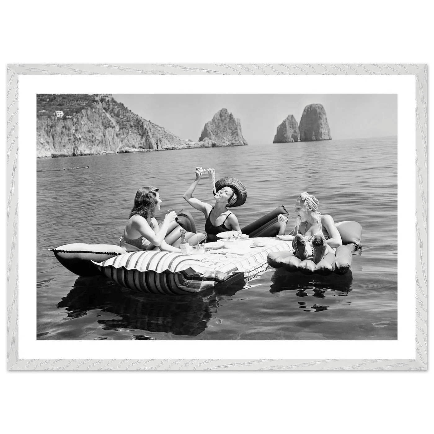 Tableau Noir et Blanc Vintage Femmes - La Maison Du Tableau