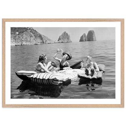 Tableau Noir et Blanc Vintage Femmes - La Maison Du Tableau