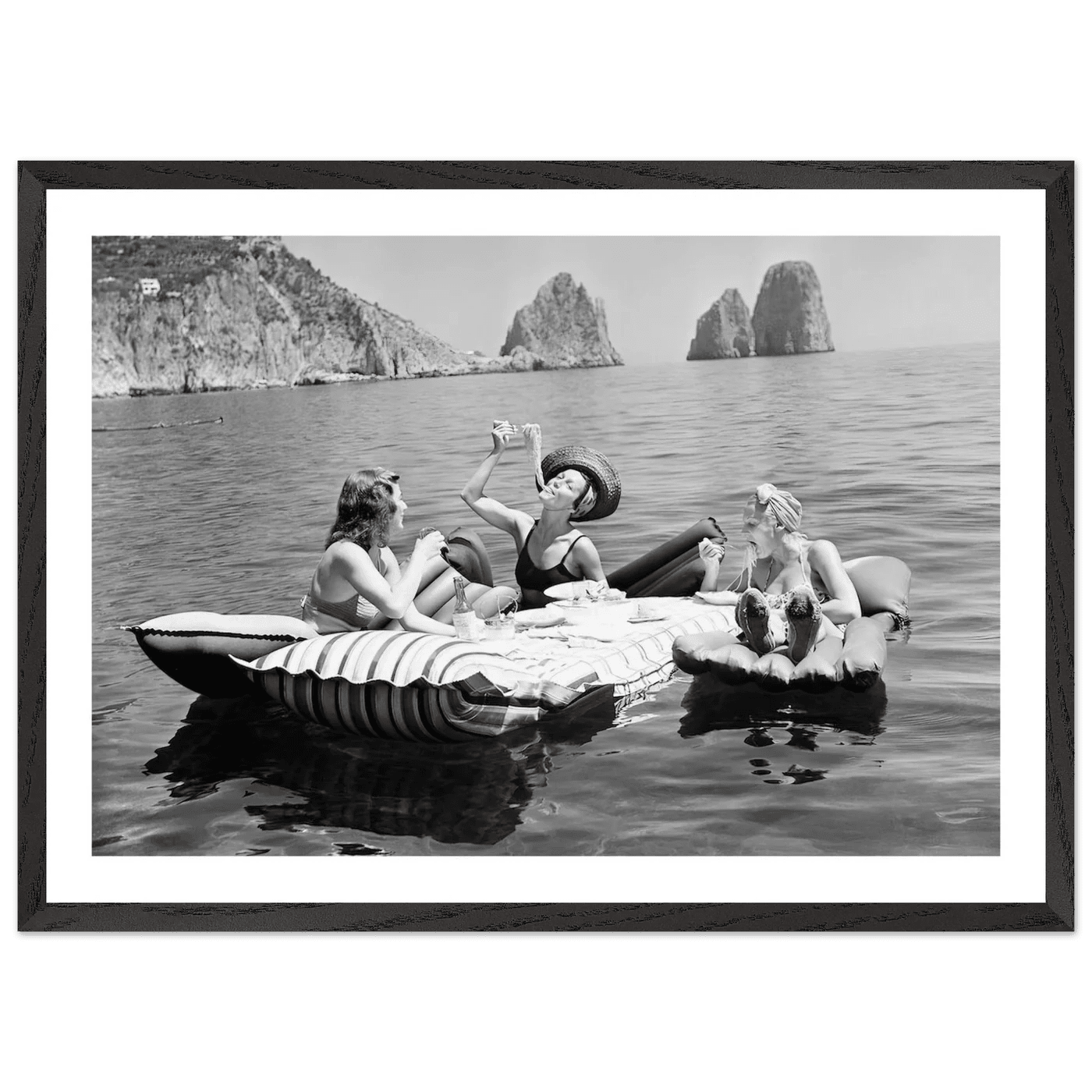 Tableau Noir et Blanc Vintage Femmes - La Maison Du Tableau