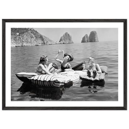 Tableau Noir et Blanc Vintage Femmes - La Maison Du Tableau