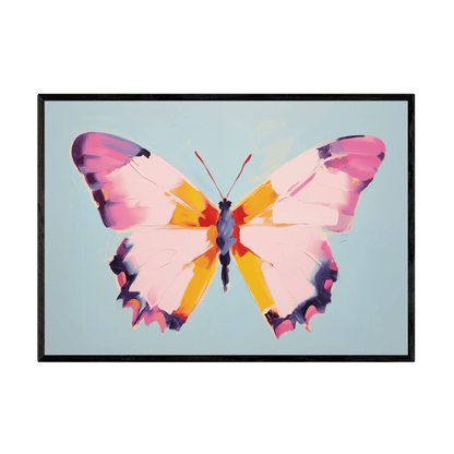 Tableau Papillon Pastel - La Maison Du Tableau