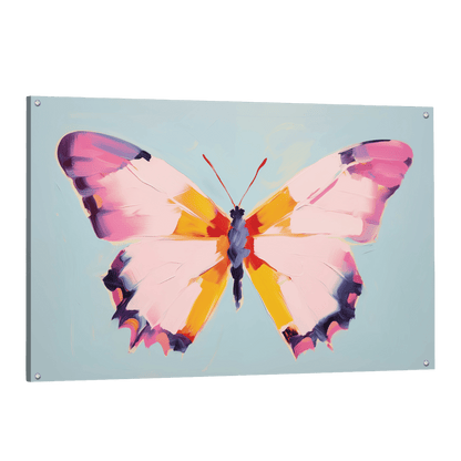 Tableau Papillon Pastel - La Maison Du Tableau