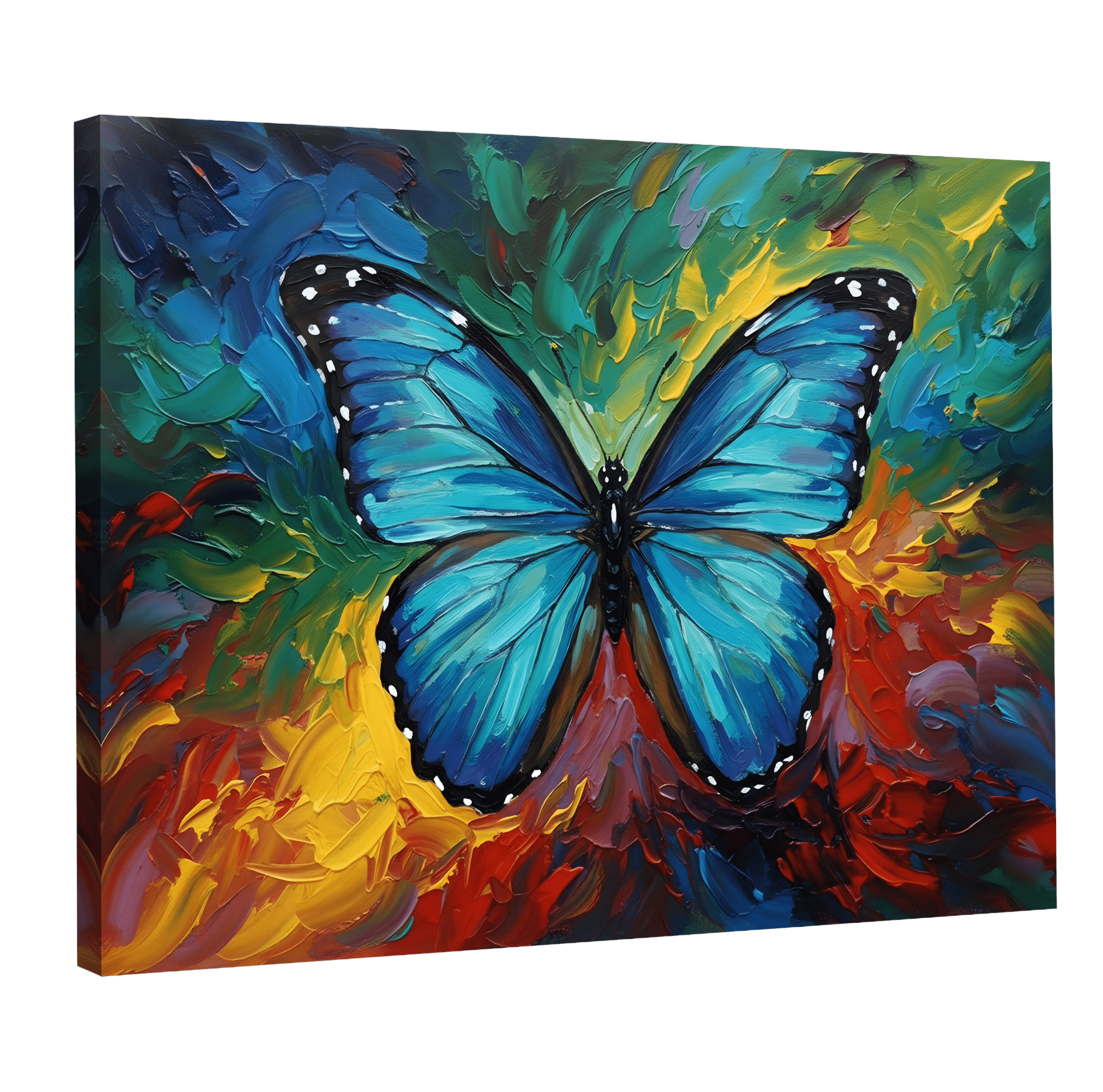 Tableau Papillon Pop Art - La Maison Du Tableau