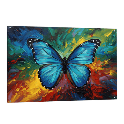 Tableau Papillon Pop Art - La Maison Du Tableau