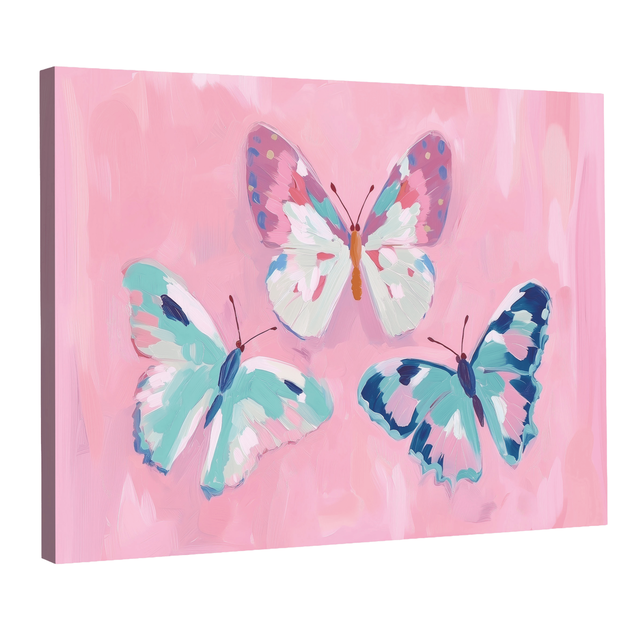 Tableau Papillons Colorés - La Maison Du Tableau